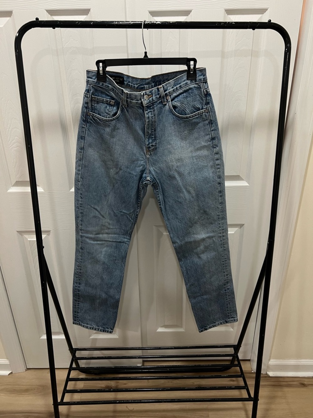 Banana Republic Men's Slim Straight Denim Jeans - Light Blue